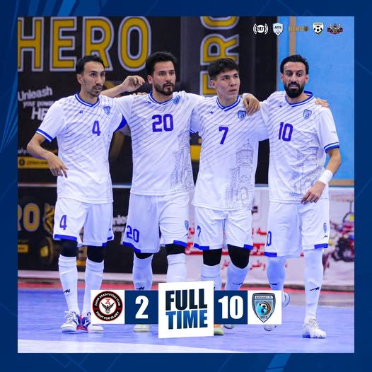 دیدار پر گل تیم‌های صداقت و ظاهر اسد در هفته سوم لیگ برتر فوتسال افغانستان